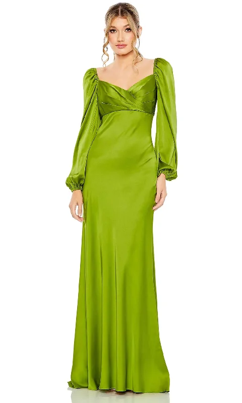 women's spaghetti strap dressesIeena Duggal 495191 - Charmeuse Long Gown