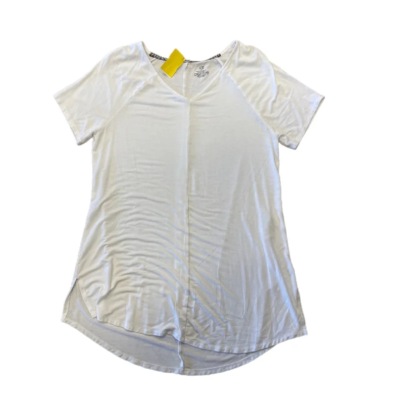 women's T-shirts with sheer sleevesTunic Short Sleeve By Soma  Size: S