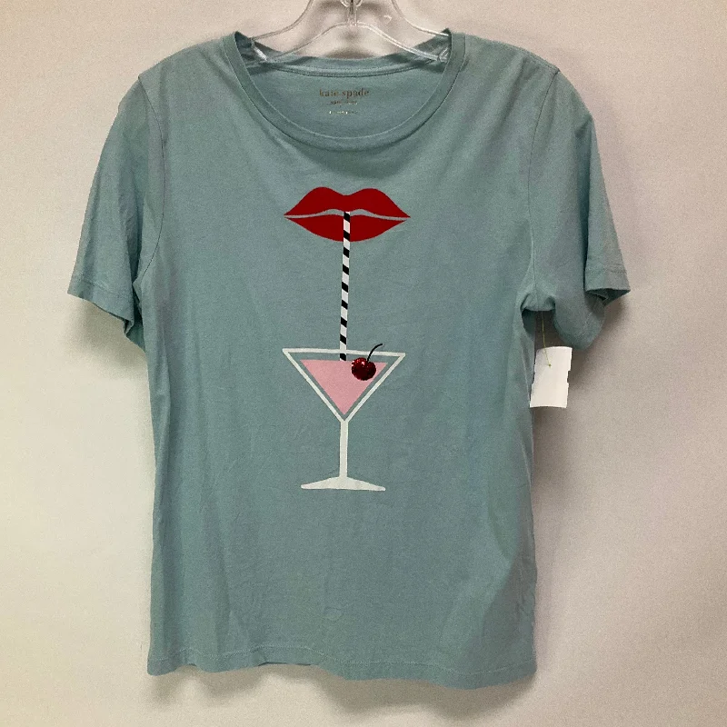 women's T-shirts for layeringTop Short Sleeve By Kate Spade  Size: S