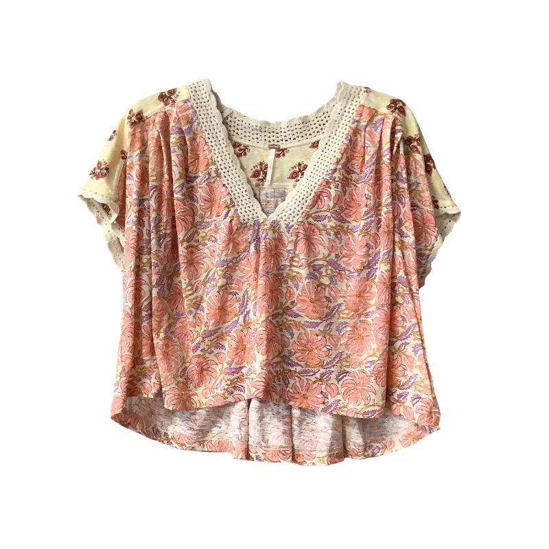 stylish women's T-shirtsTop Short Sleeve By Free People  Size: M