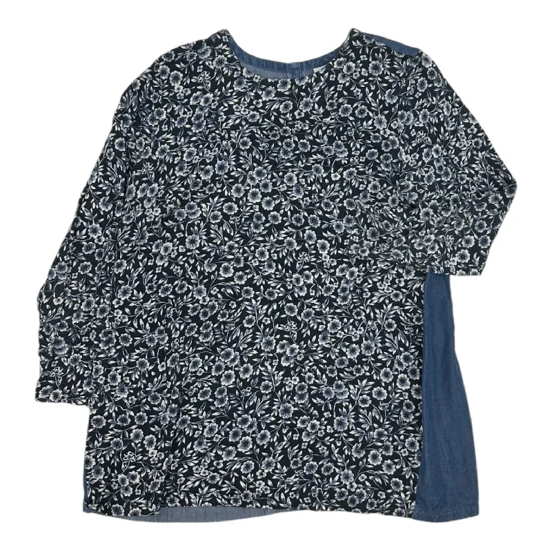 women's tops for those who want to wear pieces that are both comfortable and stylishTop Ls By J. Jill In Blue, Size:L