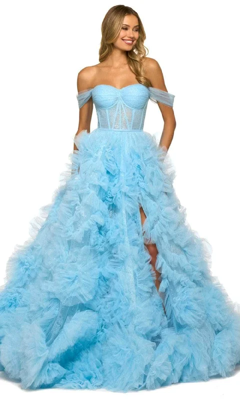 women's made-to-order dressesSherri Hill 55438 - Ruffled Ballgown