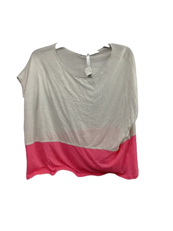 women's T-shirts with oversized fitsTop Short Sleeve By Kensie  Size: M