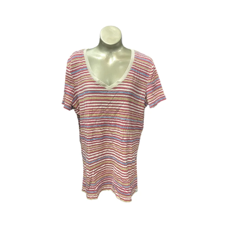 trendy women's T-shirtsTop Short Sleeve Basic By Eddie Bauer  Size: Xl