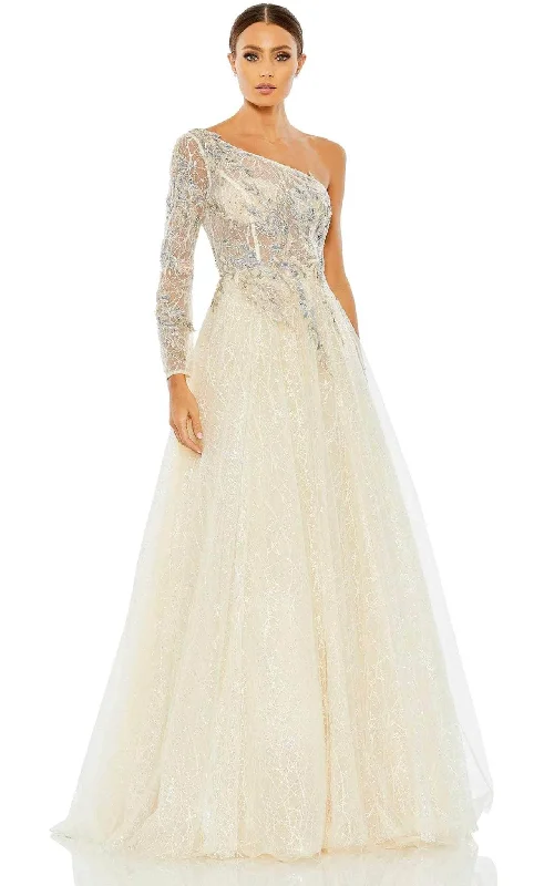 women's affordable dressesMac Duggal 20232 - One Sleeved Gown