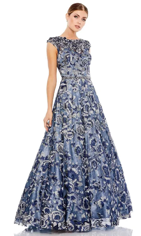 women's fair-trade dressesMac Duggal 79325 - Embroidered Ballgown