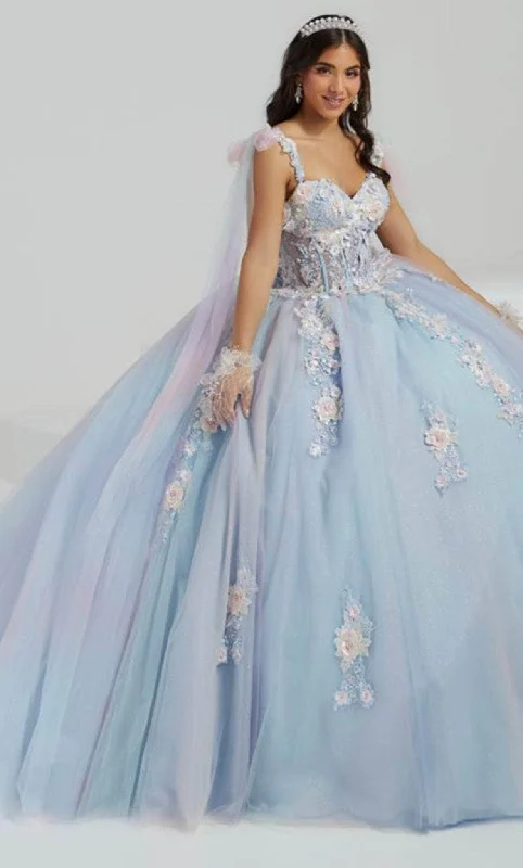 women's hourglass figure dressesQuinceanera Collection 26067 - Applique Ball Gown