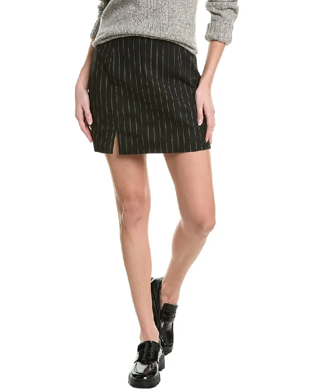 women's affordable velvet skirtsMadewell Naomi Wool-Blend Mini Skirt