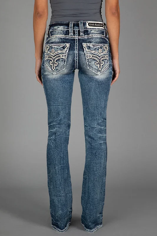 women's denim jeans with elastaneHAILEE BOOTCUT JEANS