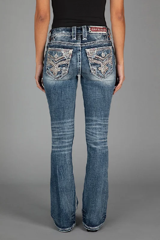 women's denim jeans for a stylish outfitMIRIAM BOOTCUT JEANS