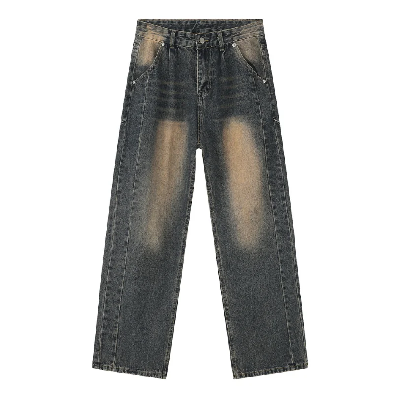 women's denim jeans for partiesStraight Distressed Jeans