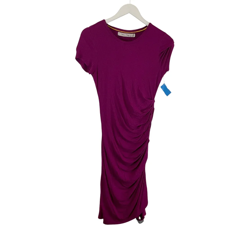 women's stylish dressesDress Casual Midi By Clothes Mentor In Purple, Size: Xs