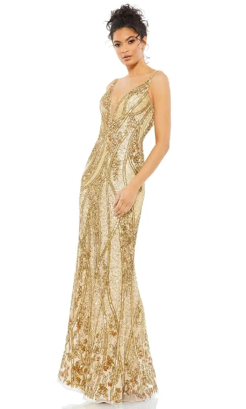 women's casual dressesMac Duggal 5517 - Embellished Evening Gown