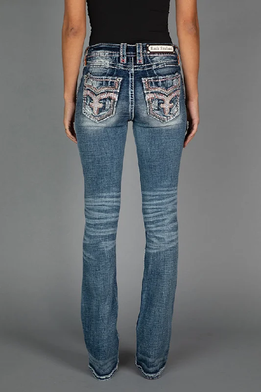 women's denim jeans for a relaxed lookHANNI BOOTCUT JEANS