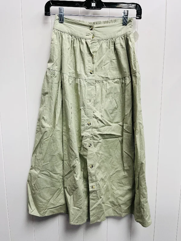 women's tulip skirtsSkirt Maxi By SIM & SAM In Green, Size: S