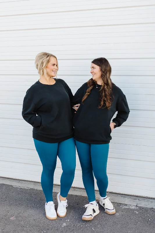 women's jumpsuits for plus-size figuresEvery Day Leggings w/Pockets in Teal