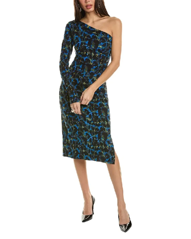 women's pear-shaped body dressesDiane von Furstenberg Minerva Midi Dress