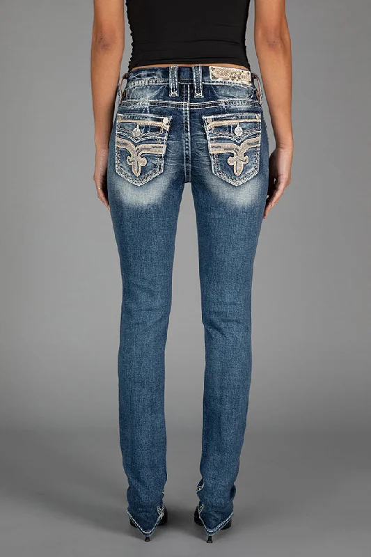 women's denim jeans for winterISLA STRAIGHT JEANS