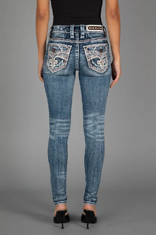 women's ripped denim jeansYUI SKINNY JEANS