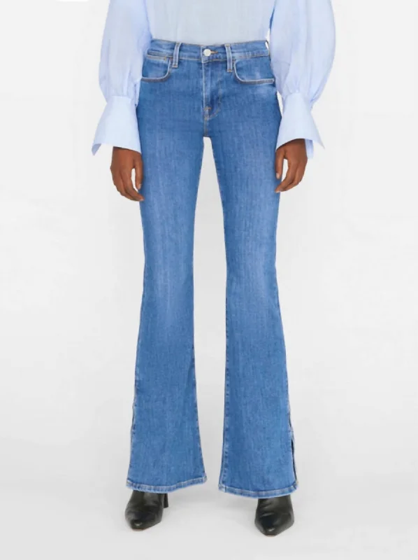 women's denim jeans for a chic appearanceLe Easy Flare Jeans In Samson