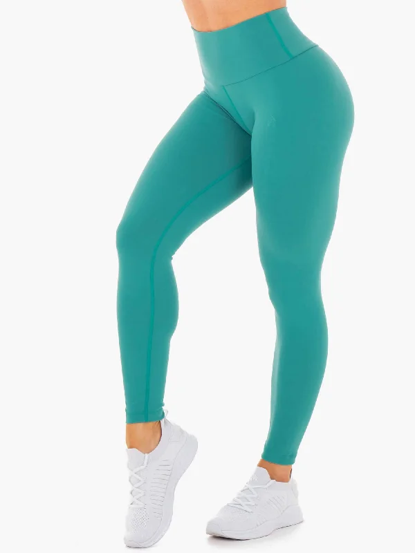 women's jumpsuits for ethical manufacturingMotion High Waisted Leggings - Teal