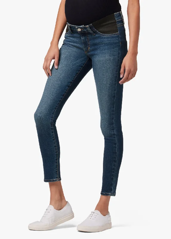 women's denim jeans for a bohemian lookTHE ICON MATERNITY