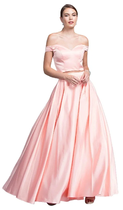 women's versatile dressesAspeed Design - Two Piece Off-Shoulder Evening Ballgown