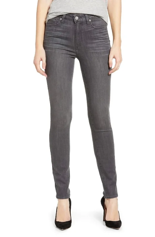 women's denim jeans with embroidered back pocketsHoxton Ultra Skinny In Grey Peaks