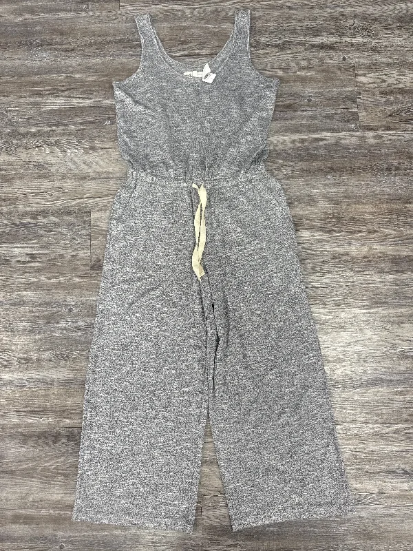 women's jumpsuits for apple-shaped bodiesJumpsuit By Loft In Grey, Size: S