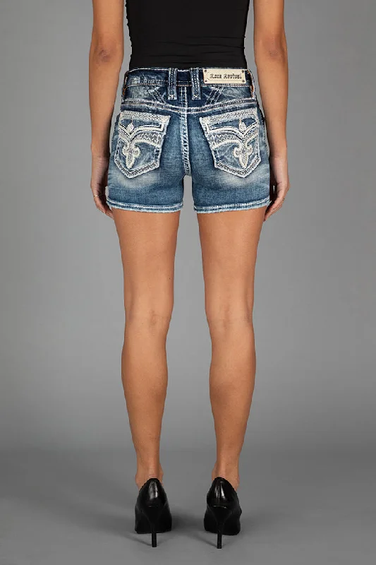 women's denim jeans with spandexNIXIE DENIM SHORTS