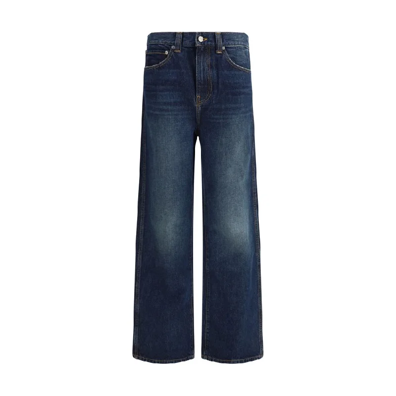 women's denim jeans with button-fly closureKhaite Bonnie Women's Jeans