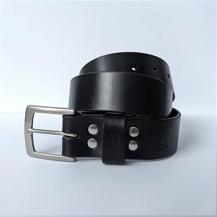 women's denim jeans for business casualBlack Leather Belt