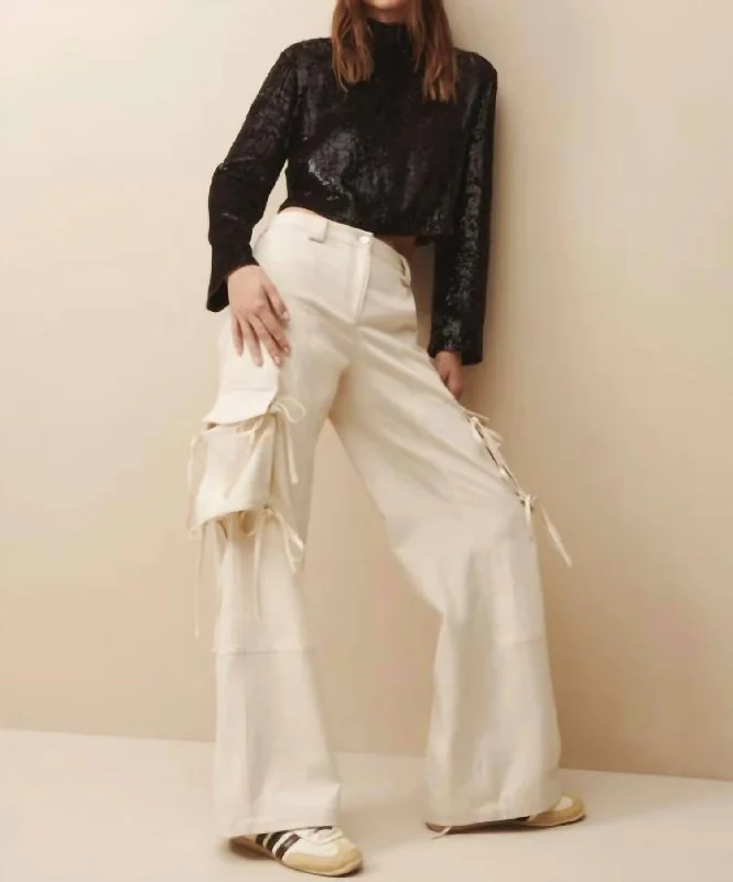 women's cropped pantsCody Pant In Winter White