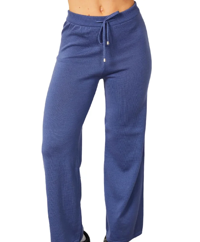 women's distressed denim pantsLounge Pant In Denim