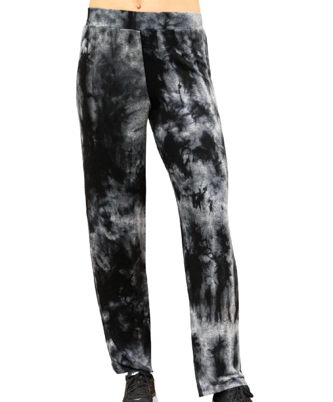 women's mini pantsMarble Wash Lounge Pant In Carbon