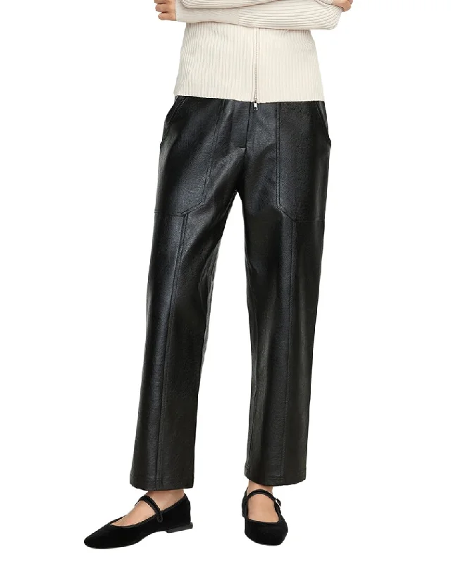 women's short pantsModern Citizen Hudson Vegan Leather Cropped Pant