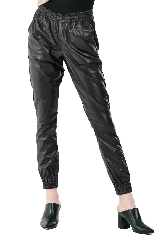 women's spandex pantsSuper High Rise Cropped Jacey Jogger In Black