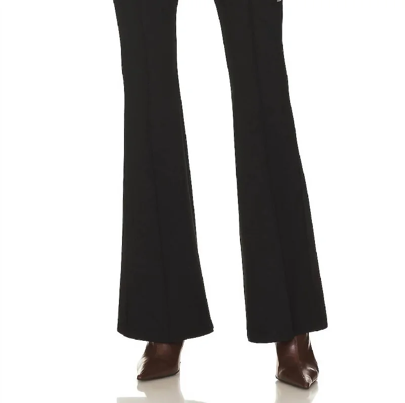 women's flare pantsThe Smooth Cruiser Heel Pant In Black