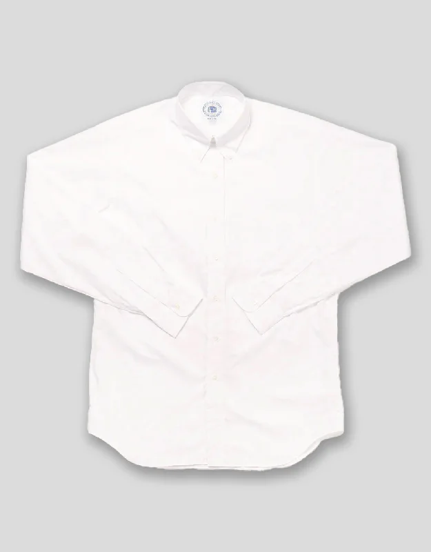 women's body-skimming dresses2-PLY 100s - WHITE SOLID DRESS SHIRT