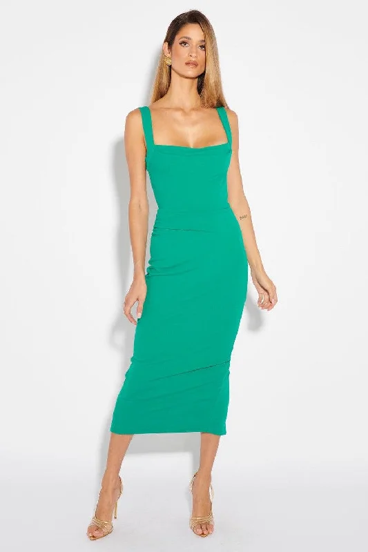 women's ruffle dressesMarbella Dress - Jade