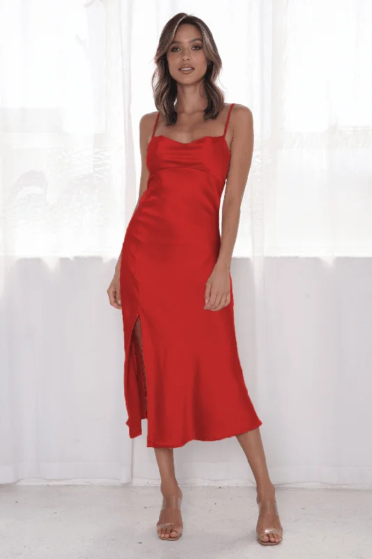 women's boho dressesOdessa Dress - Red