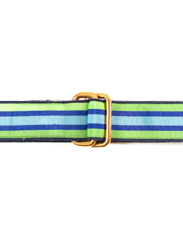 women's velvet dressesRIBBON BELT NAVY/GREEN/BLUE