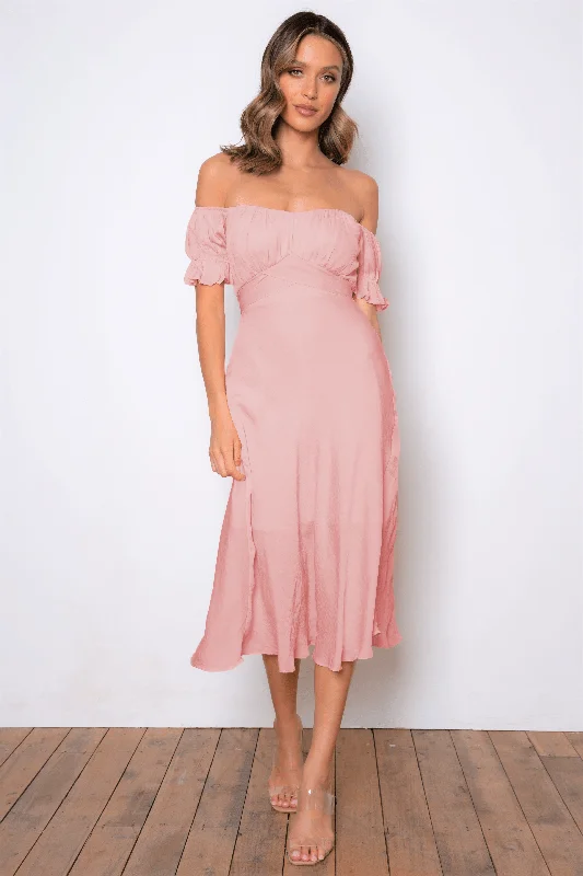 women's machine-washable dressesSamantha Dress - Blush