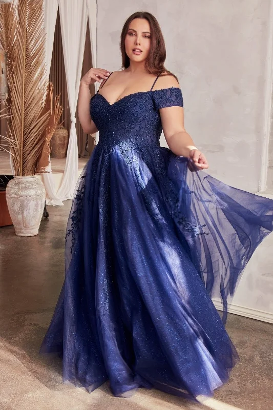 women's travel dressesCinderella Divine C154C Long A Line Plus Size Formal Prom Dress