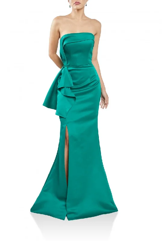 women's fair-trade dressesTerani Couture 242E3195 Fitted Long Formal Mermaid Prom Dress